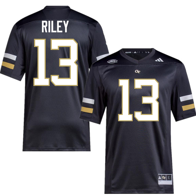 Savion Riley Georgia Tech Jerseys,Georgia Tech Yellow Jackets College Football Uniforms-Black